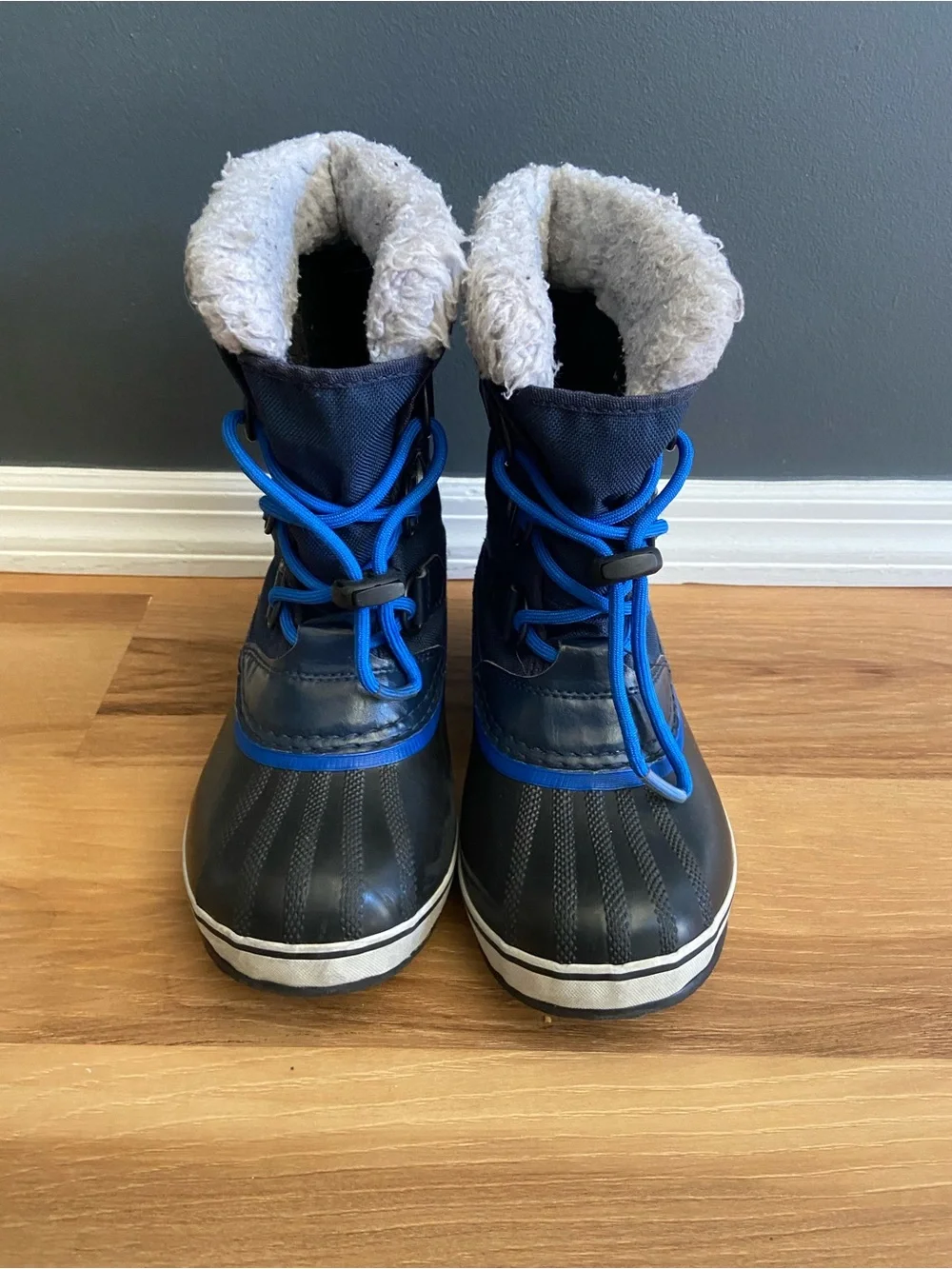 SOREL Kids' Waterproof Blue Winter Boots